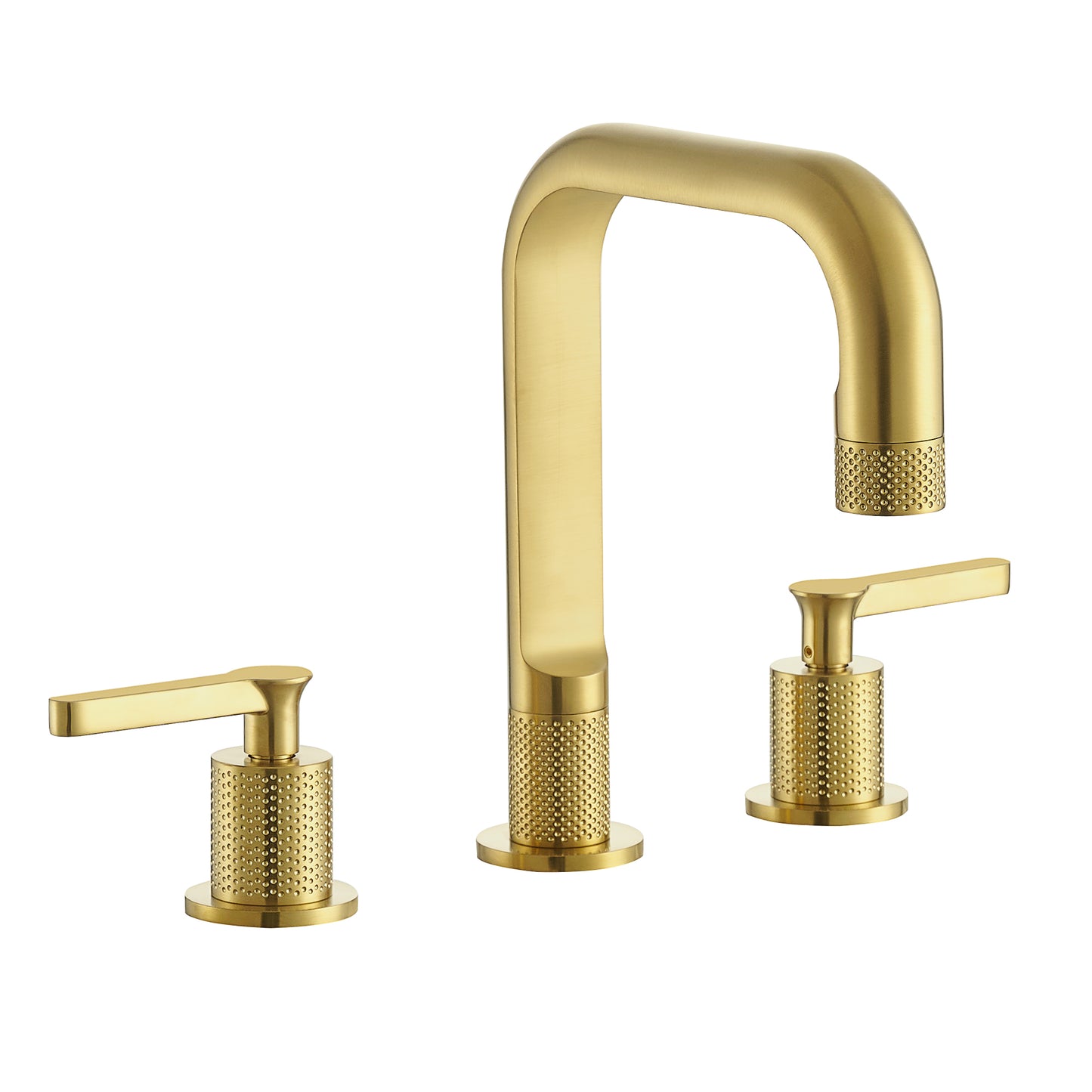 Vinnova New York Widespread Brushed Gold Faucet