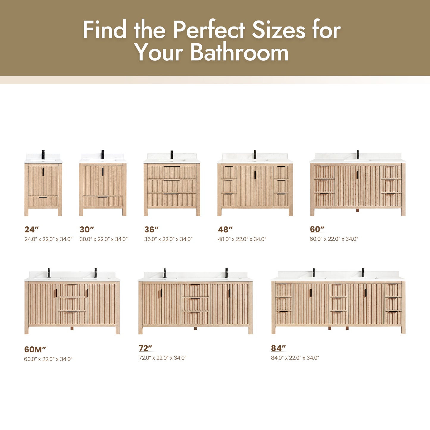 Shenzhen 30" Single Sink Bath Vanity in Aged Natural Oak