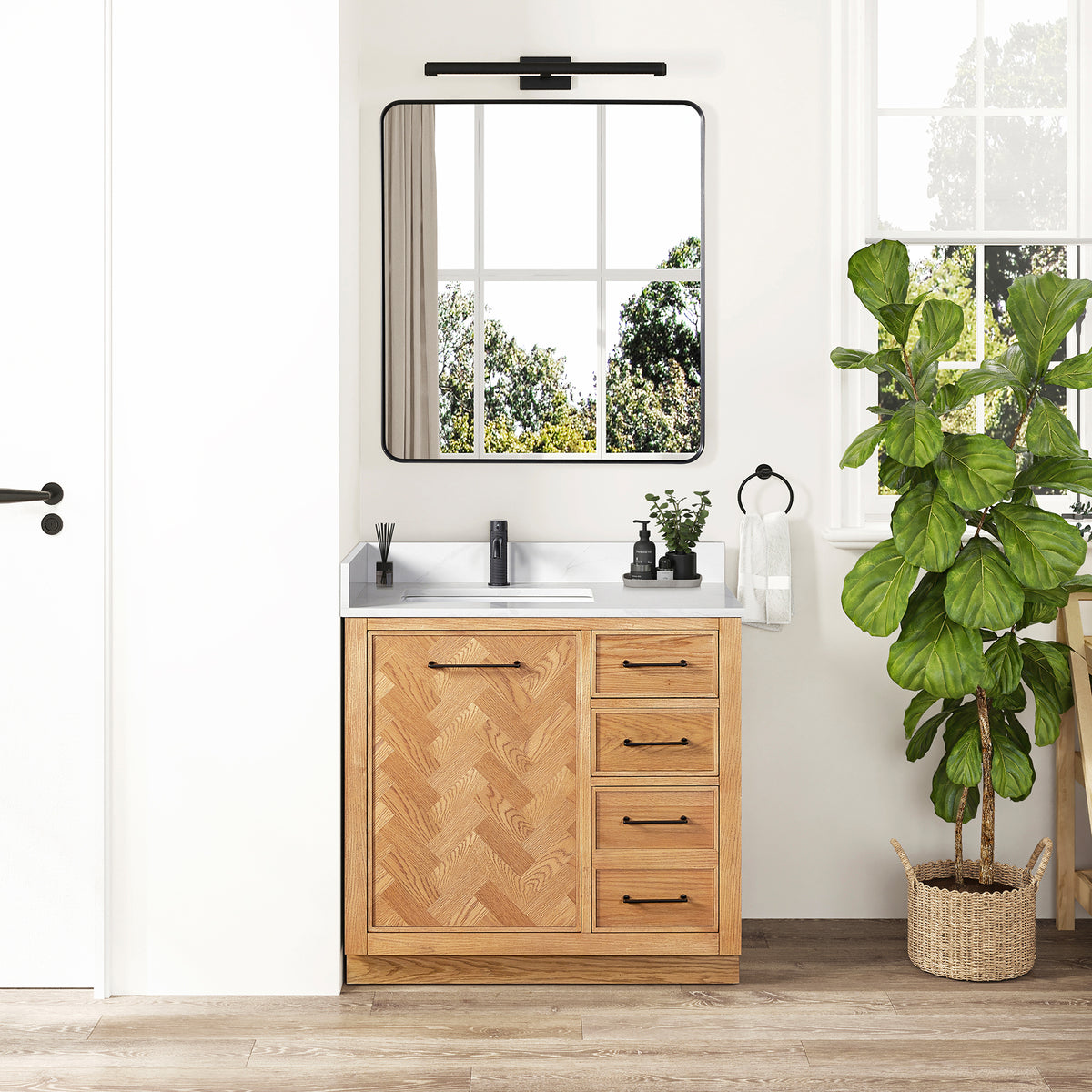 remodel 05 V.A. 『VANITY BOX』 Wyndham Collection Beckett 60 in. W x 22 in. D Single Bath