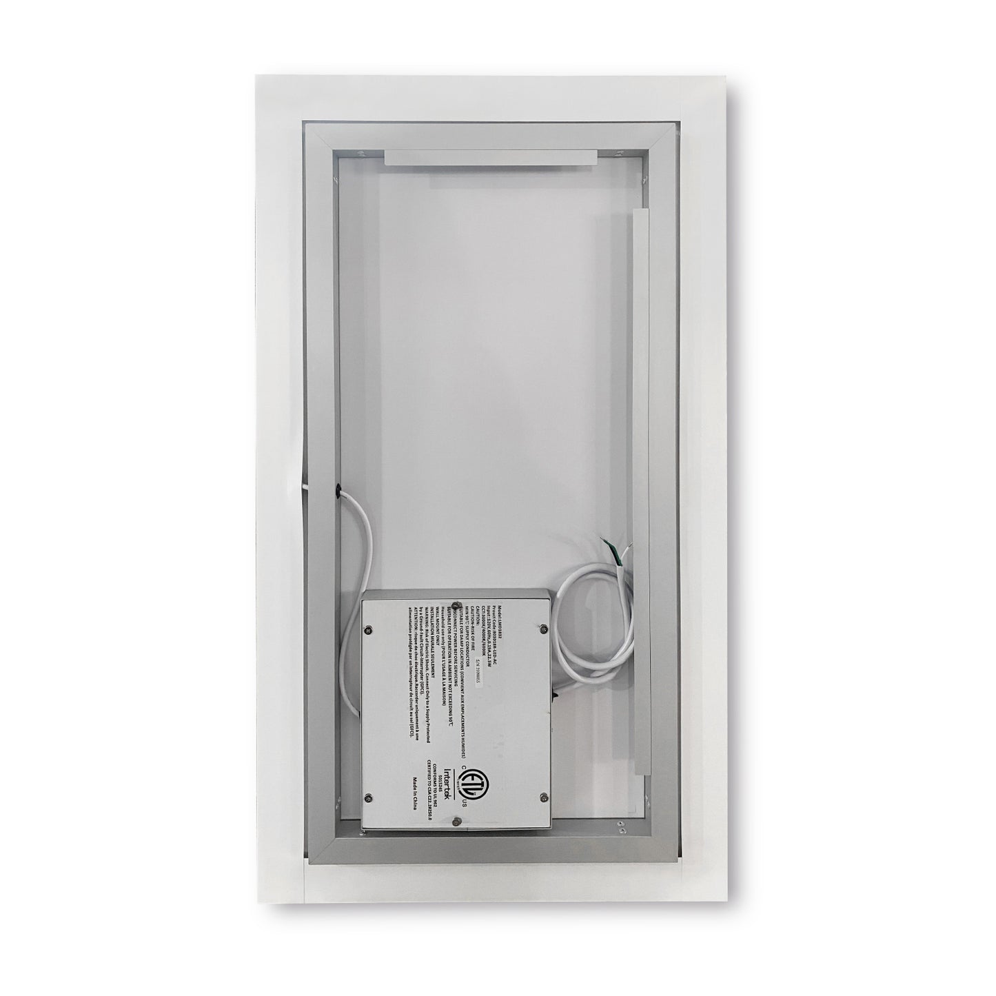 Essentia 18" Rectangle Illuminated Bathroom/Vanity Wall Mirror