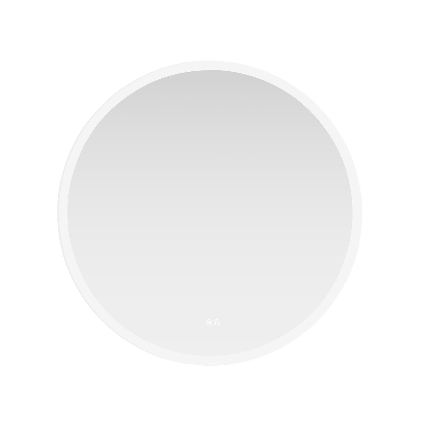 Moscow 36" W x 36" H Circular Aluminum Frameless LED Wall Mount Bathroom Vanity Mirror