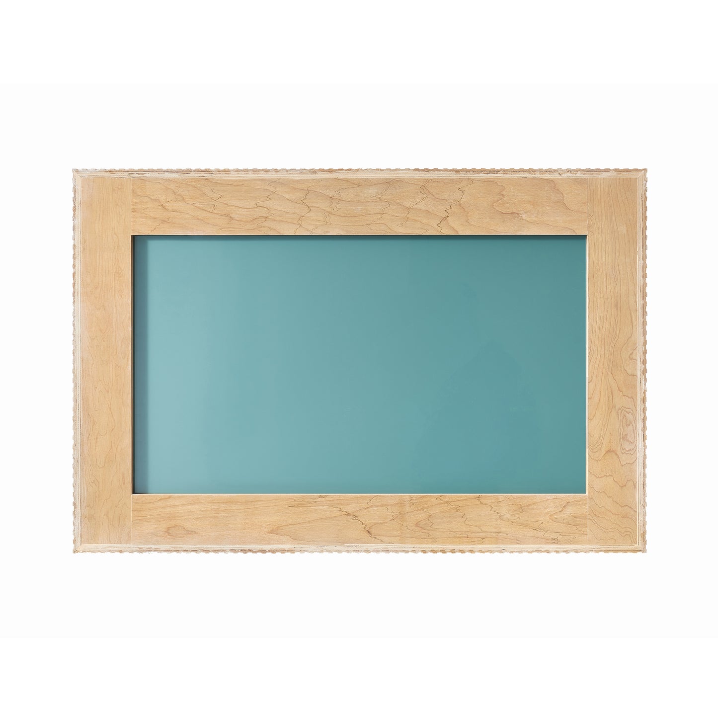 Osaka 48" W x 31.9" H Rectangle Wood Framed Wall Mount Bathroom Vanity Art Mirror in Washed Ash Grey