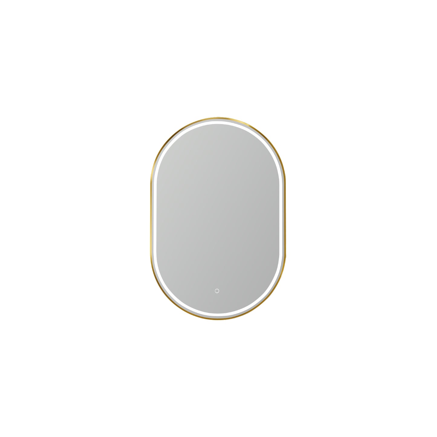 Vinnova Grande Oval LED Lighted Accent Bathroom/Vanity Wall Mirror