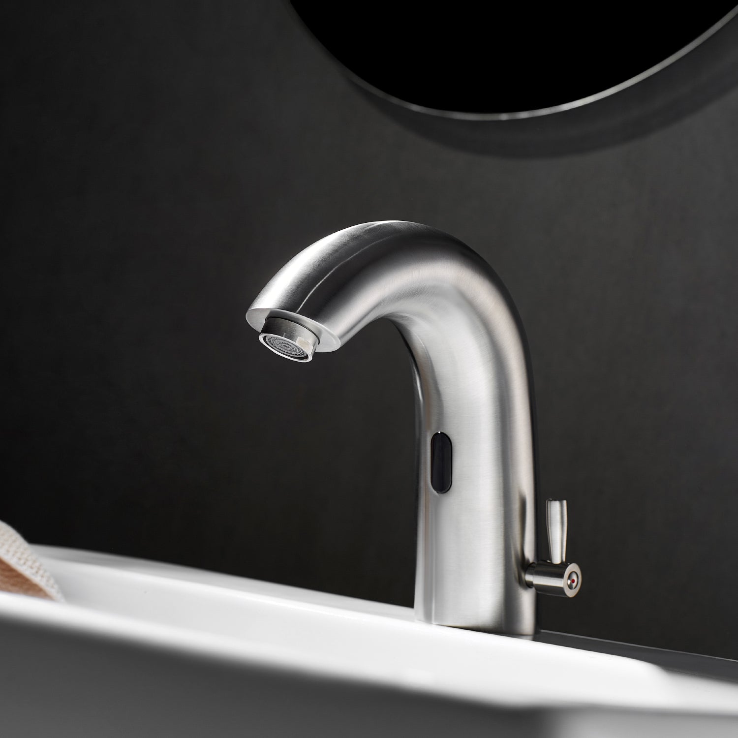 Jumilla Automatic Sensor Touchless Single-Hole Bathroom Faucet