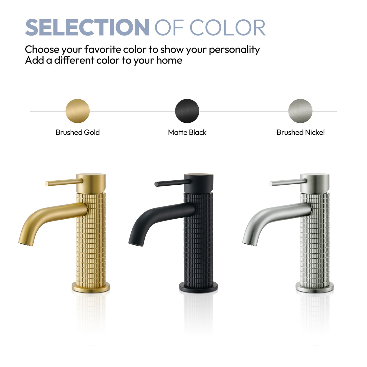 Mendavia Single Handle Brushed Nickel Faucet