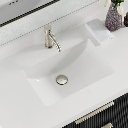 Mendavia Single Handle Brushed Nickel Faucet