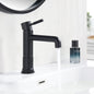 Mexico Single Handle Matte Black Bathroom Faucet
