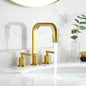 Vinnova New York Widespread Brushed Gold Faucet