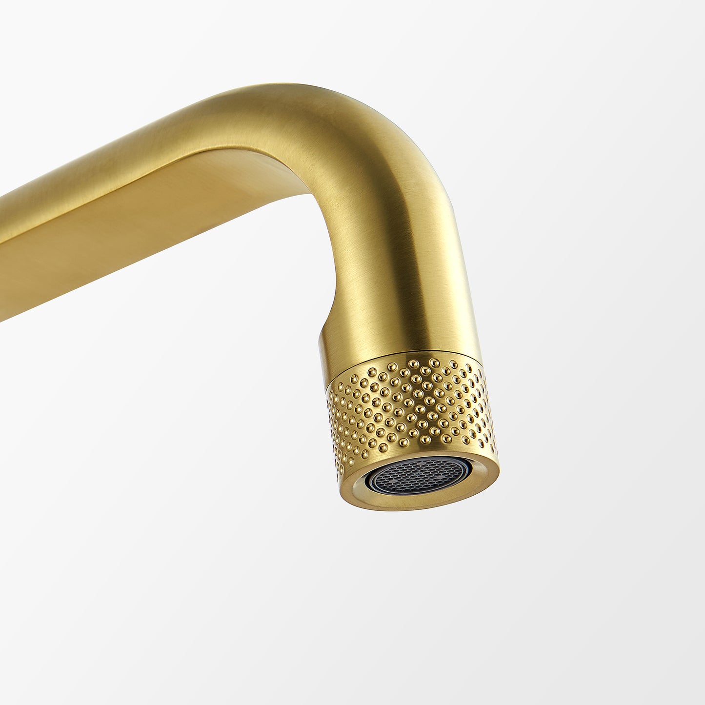 Vinnova New York Widespread Brushed Gold Faucet