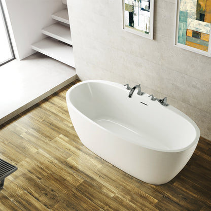 Everly 59" x 31.5" Soaking Bathtub