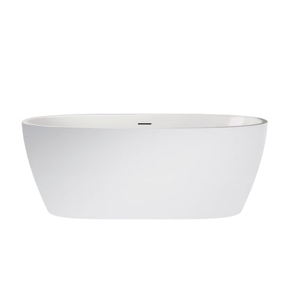 Everly 59" x 31.5" Soaking Bathtub