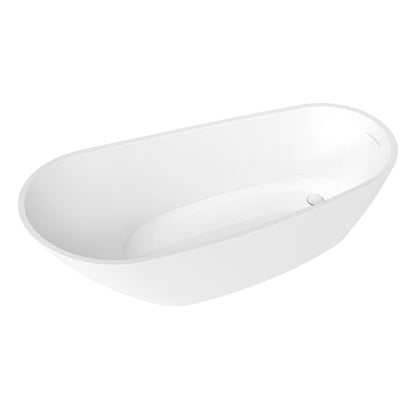 Vinnova Lahore 66.9" x 29.1" Soaking Bathtub