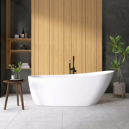 Vinnova Lahore 66.9" x 29.1" Soaking Bathtub