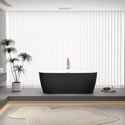 Vinnova London 66.9" x 31.5" Soaking Bathtub