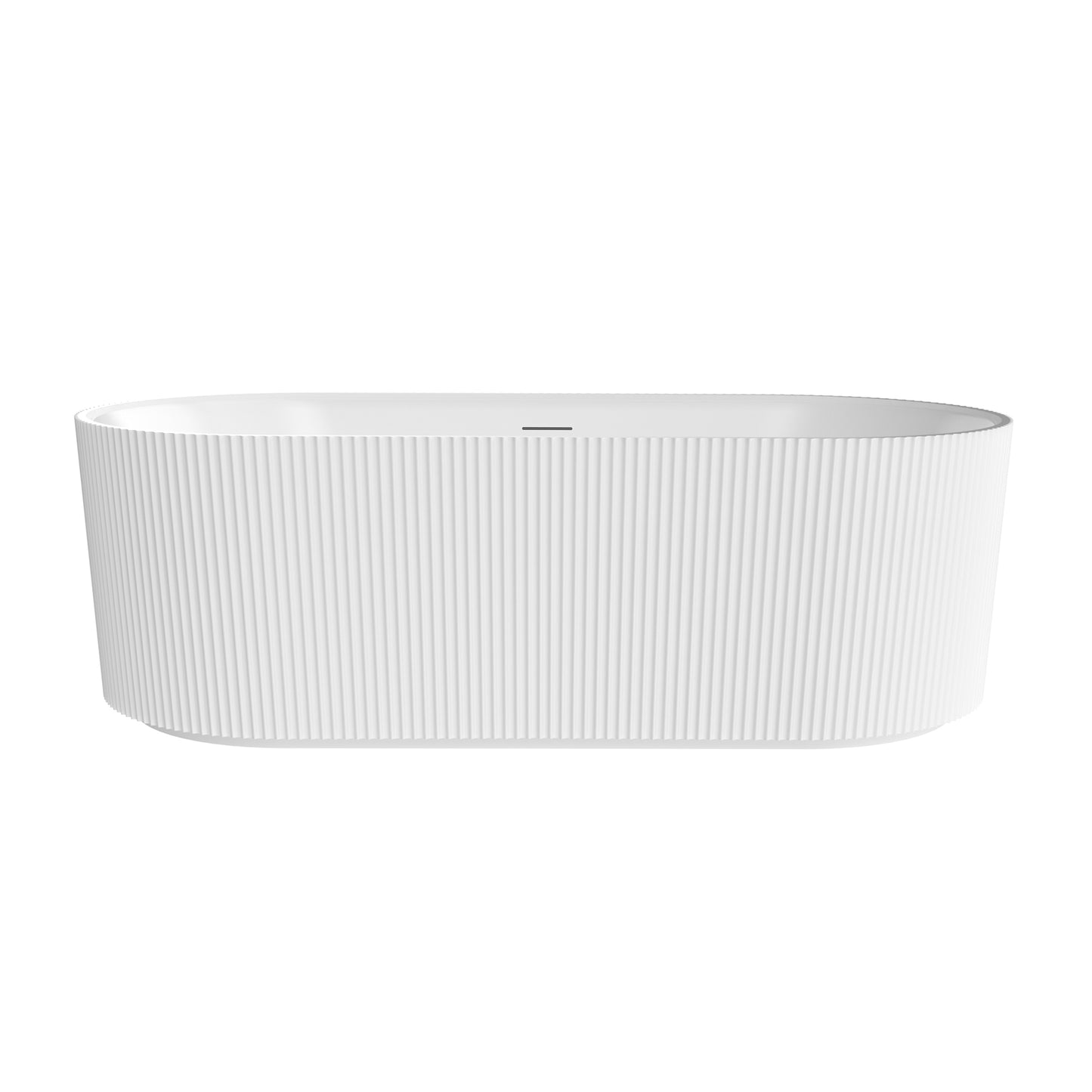Vinnova Linyi 66.9" x 31.5" Soaking Bathtub