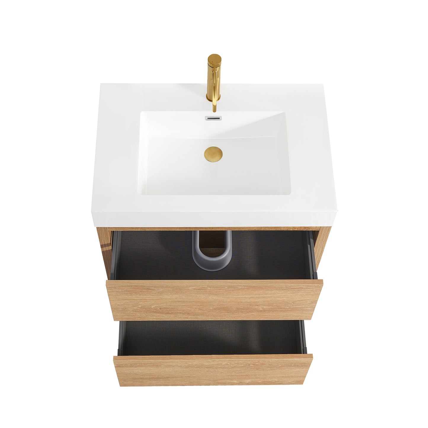 Huesca 30" Single Sink Bath Vanity in North American Oak