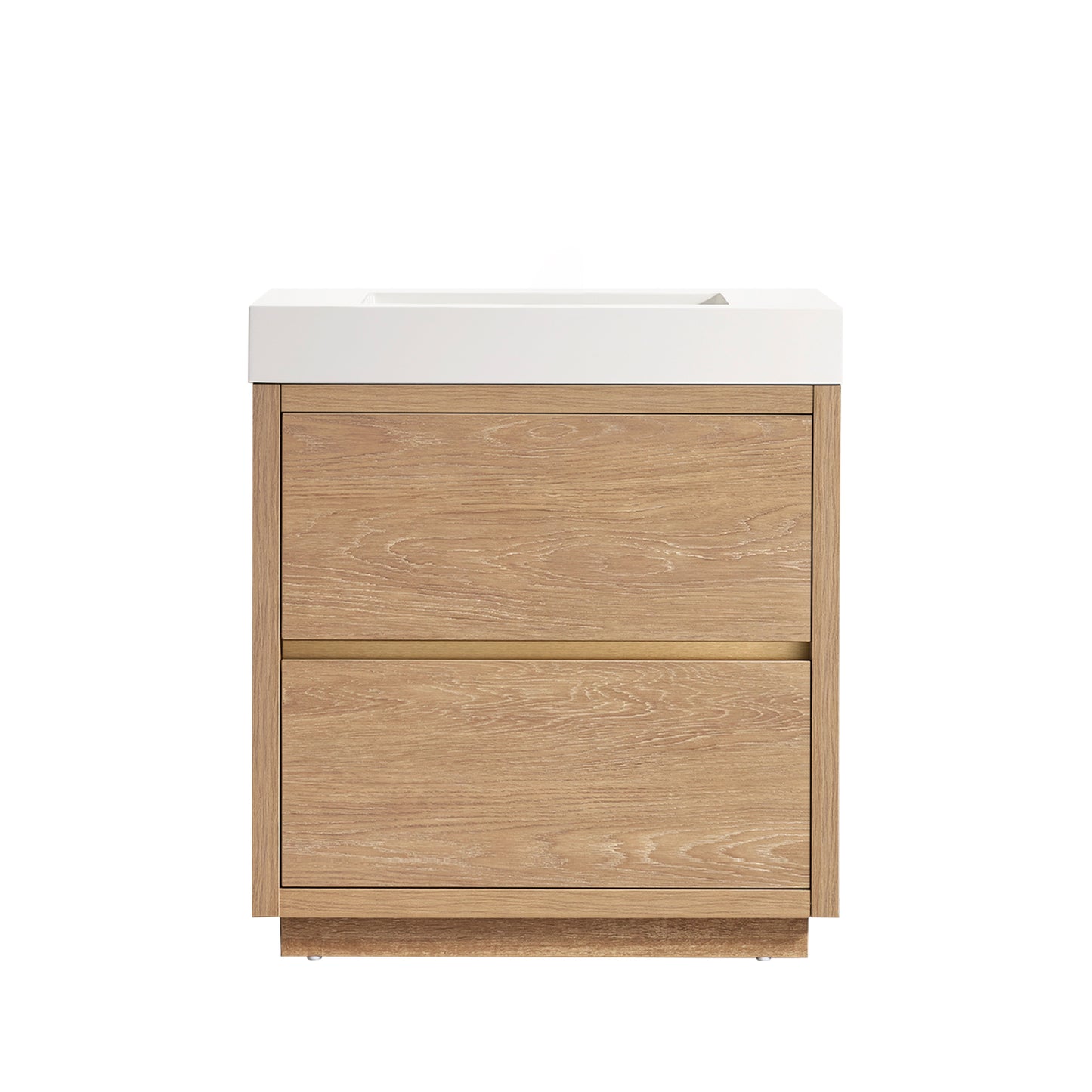 Huesca 30" Single Sink Bath Vanity in North American Oak