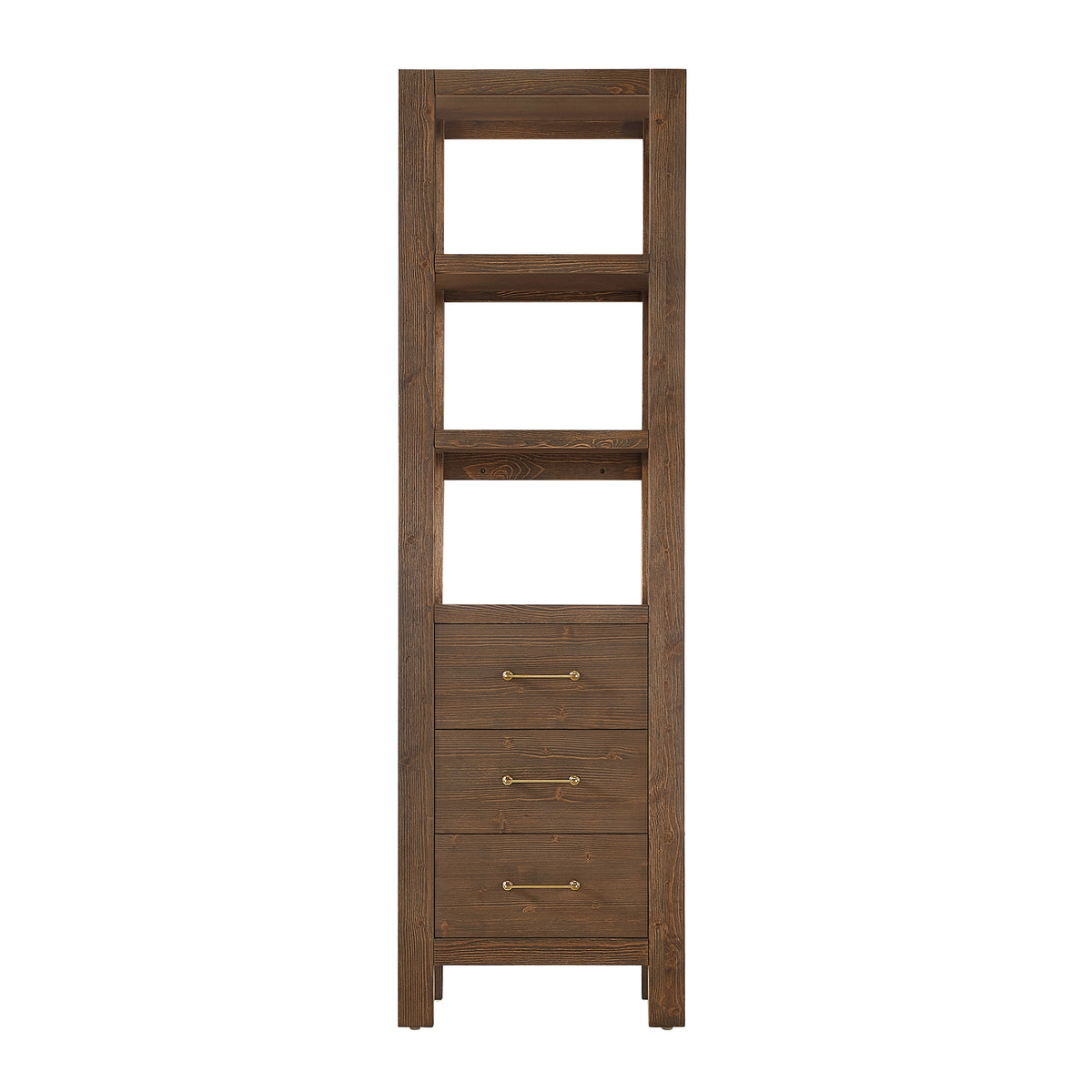 León 22" Spruce Aged Brown Storage Cabinet