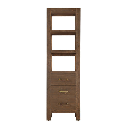 León 22" Spruce Aged Brown Storage Cabinet
