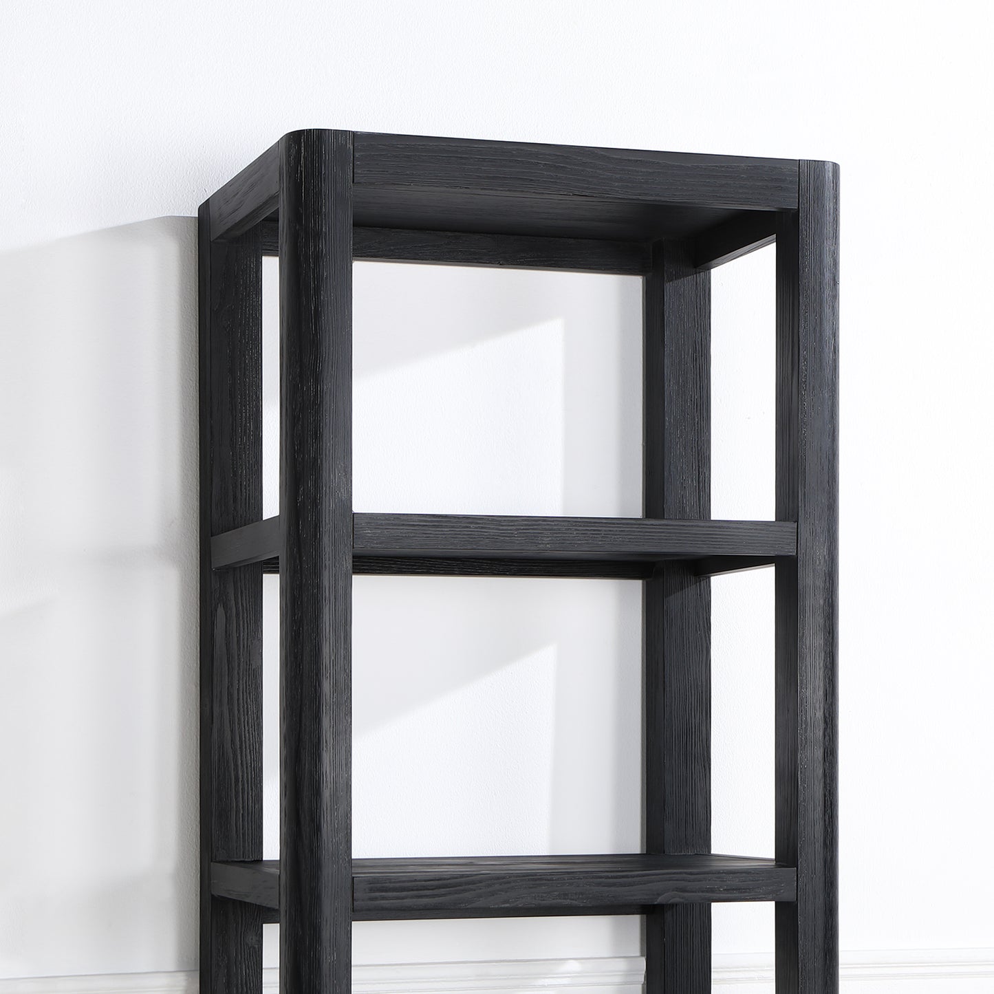 Cádiz 22in. Black Linen Storage Cabinet for Bathroom and more
