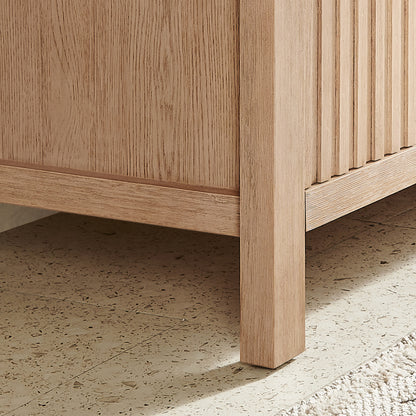 Shenzhen 22" Aged Natural Oak Storage Cabinet