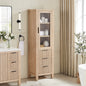 Shenzhen 22" Aged Natural Oak Storage Cabinet