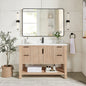 Vitre 48" Single Sink Bath Vanity in Aged Natural Oak
