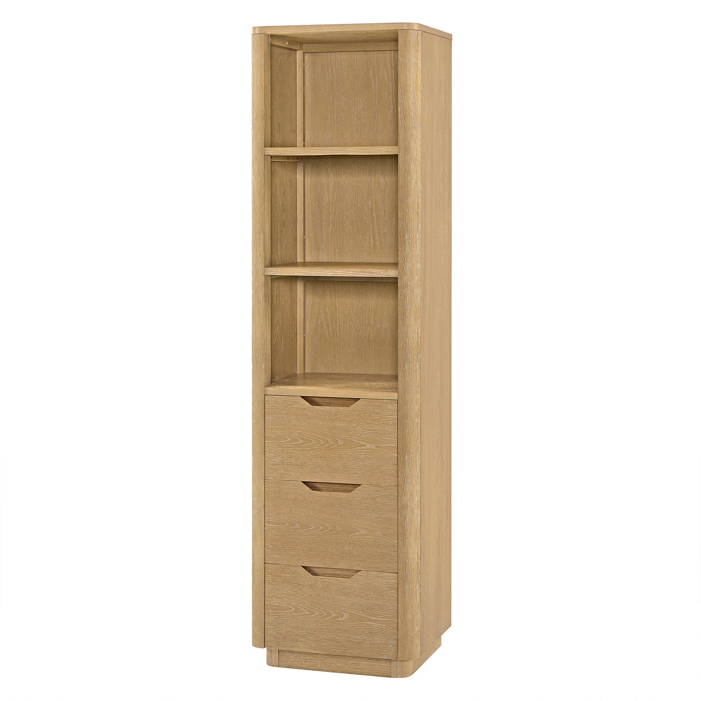 Harbin 20in. Washed Ash Grey Storage Cabinet for Bathroom, Kitchen and Living Room