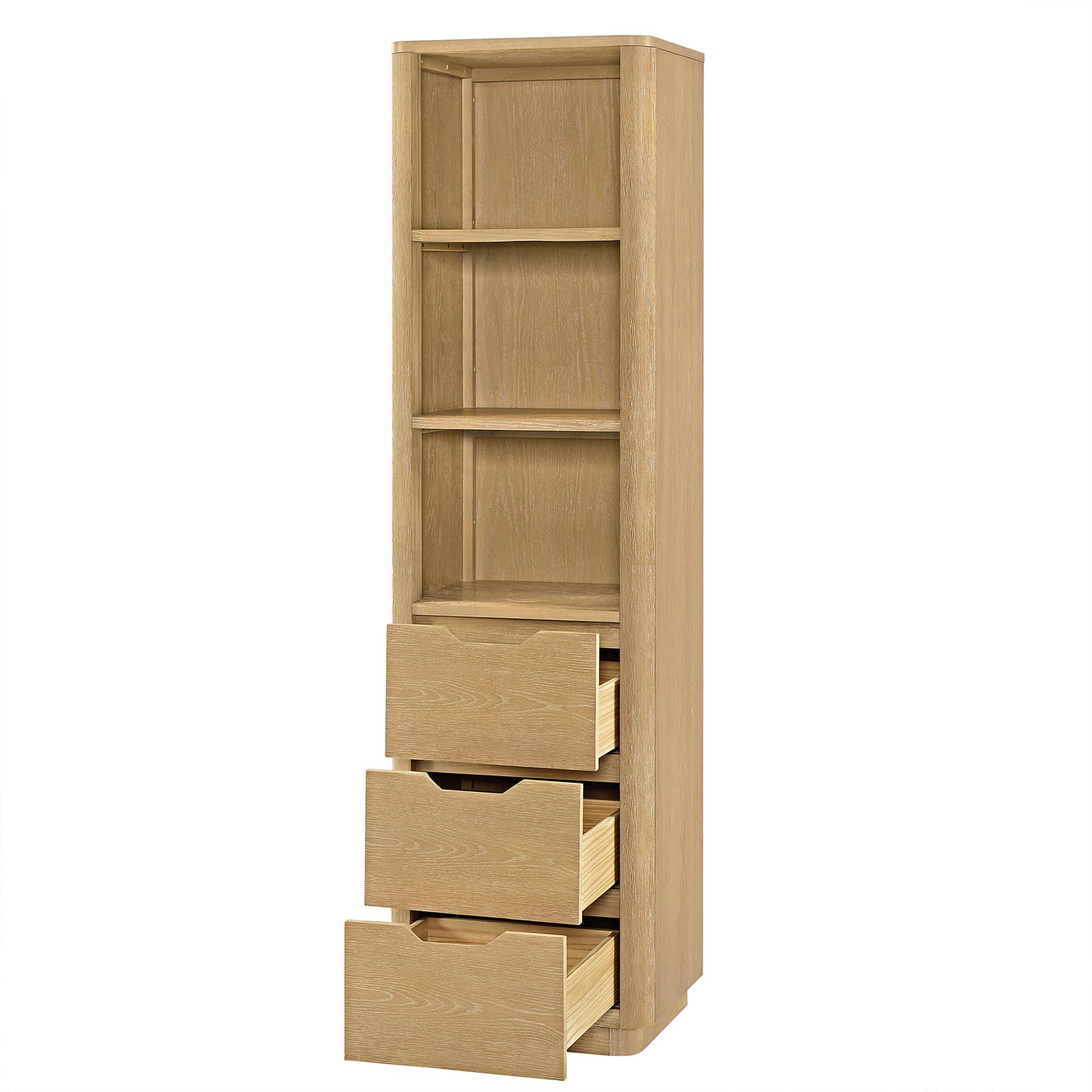 Harbin 20in. Washed Ash Grey Storage Cabinet for Bathroom, Kitchen and Living Room