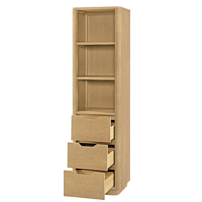 Harbin 20in. Washed Ash Grey Storage Cabinet for Bathroom, Kitchen and Living Room