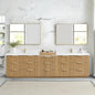 Santarem 120" Combined Double Bath Vanity in Washed Ash Grey