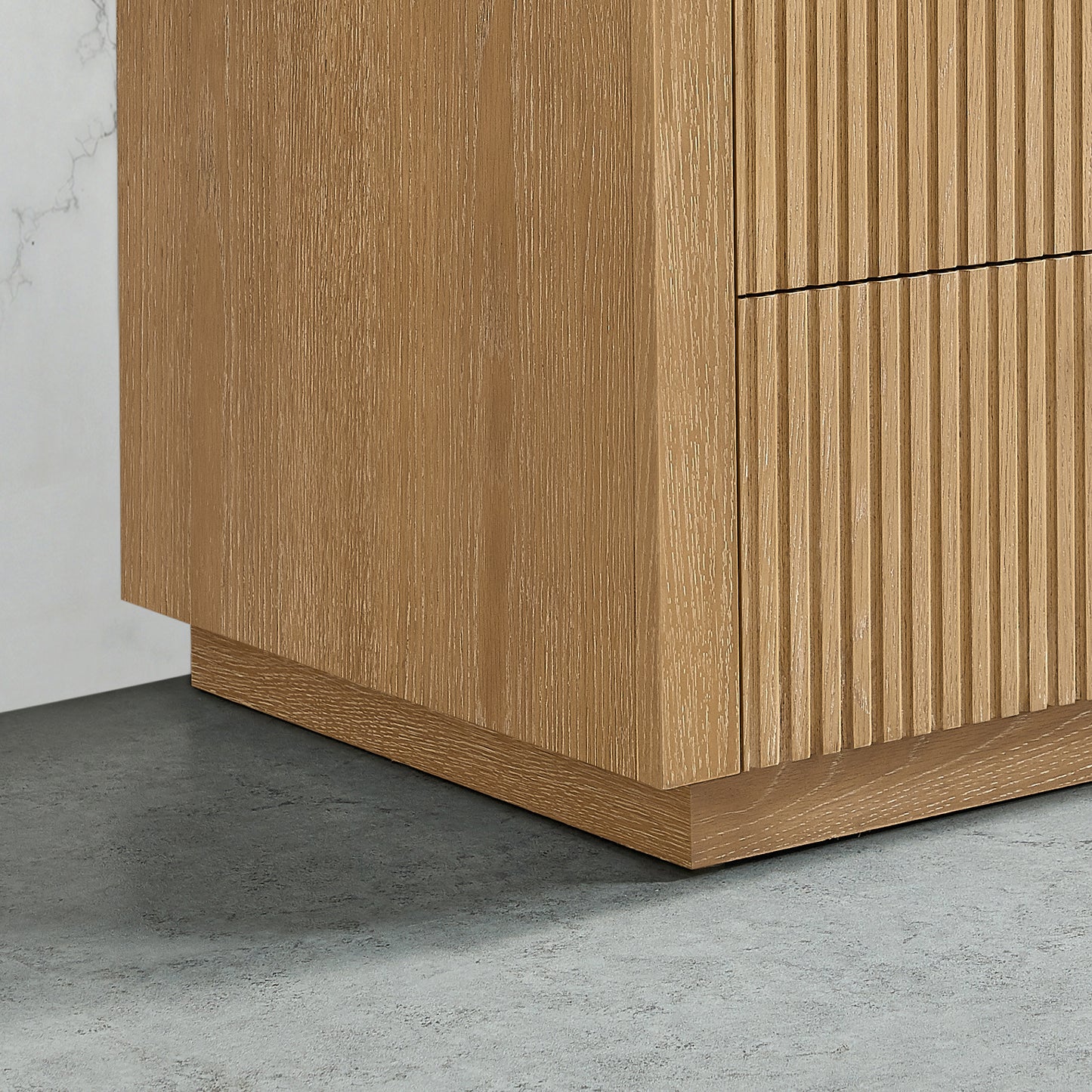 Santarem 22" Washed Ash Grey Storage Cabinet