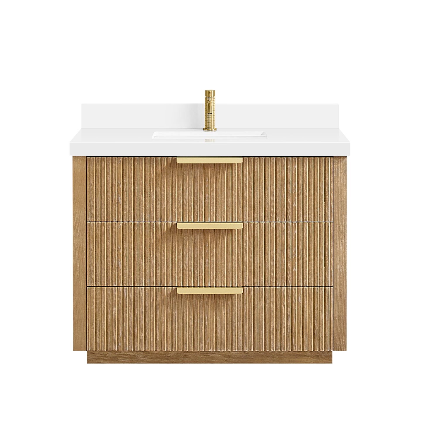 Santarem 42" Single Bath Vanity in Washed Ash Grey