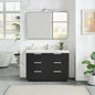 Santarem 48" Single Bath Vanity in Oak Weathered Black