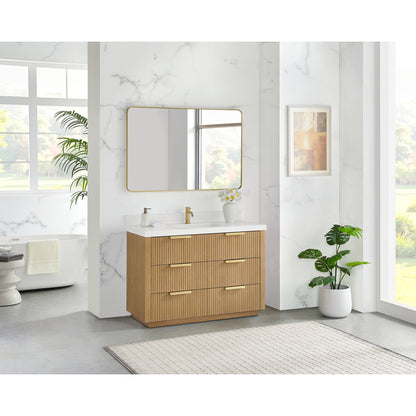 Santarem 48" Single Bath Vanity in Washed Ash Grey