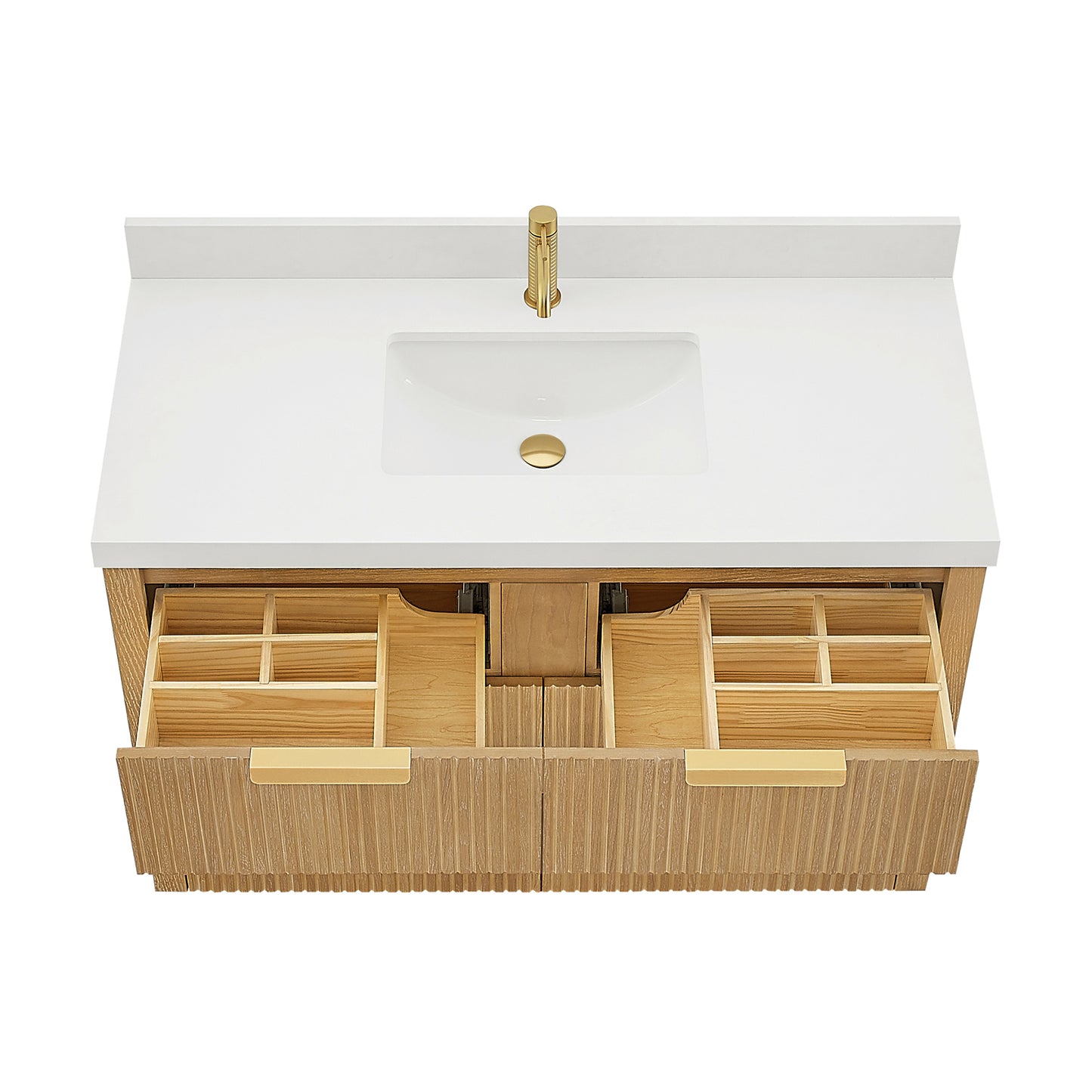 Santarem 48" Single Bath Vanity in Washed Ash Grey
