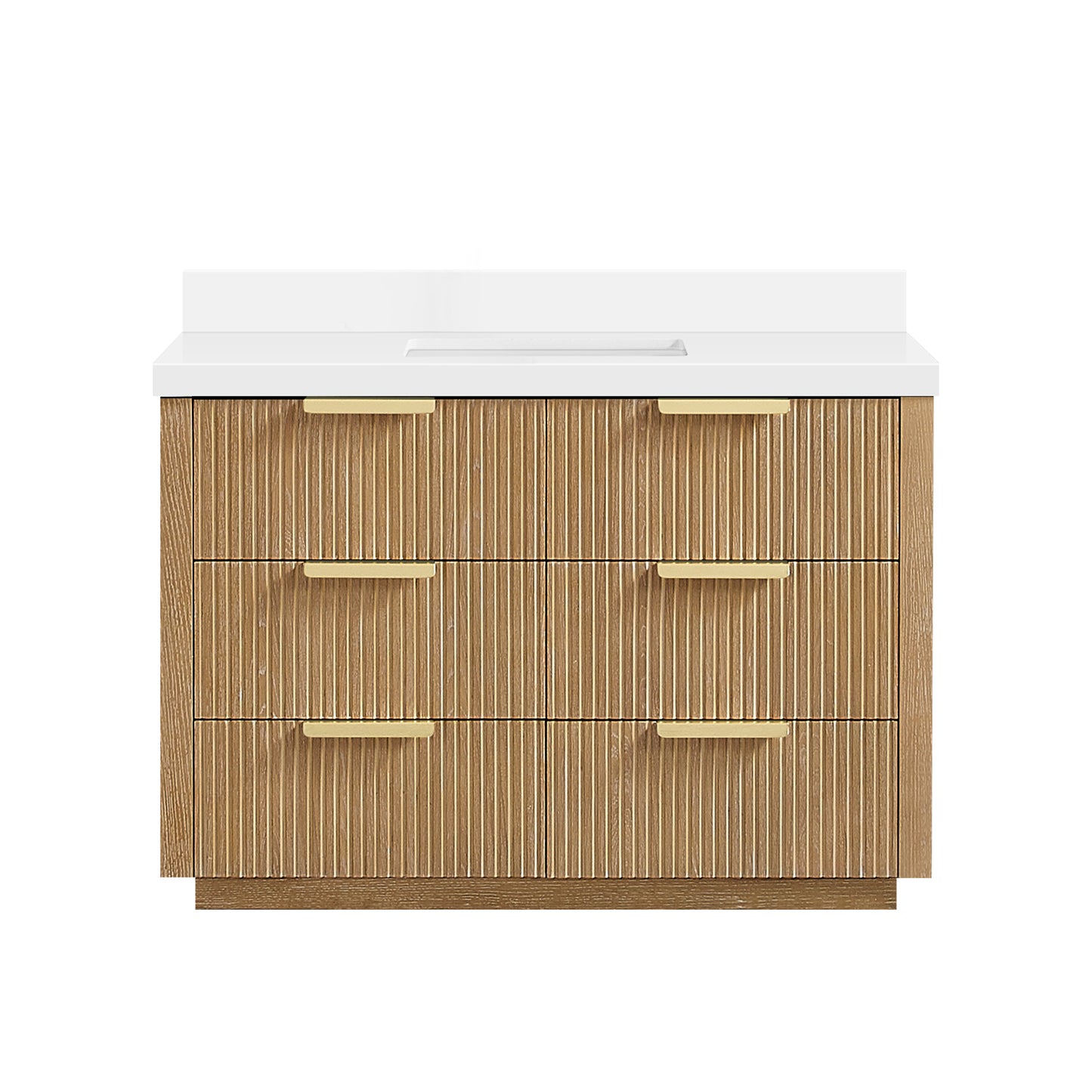 Santarem 48" Single Bath Vanity in Washed Ash Grey