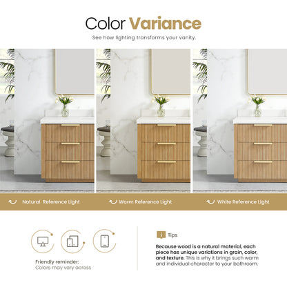 Santarem 60" Single Bath Vanity in Washed Ash Grey