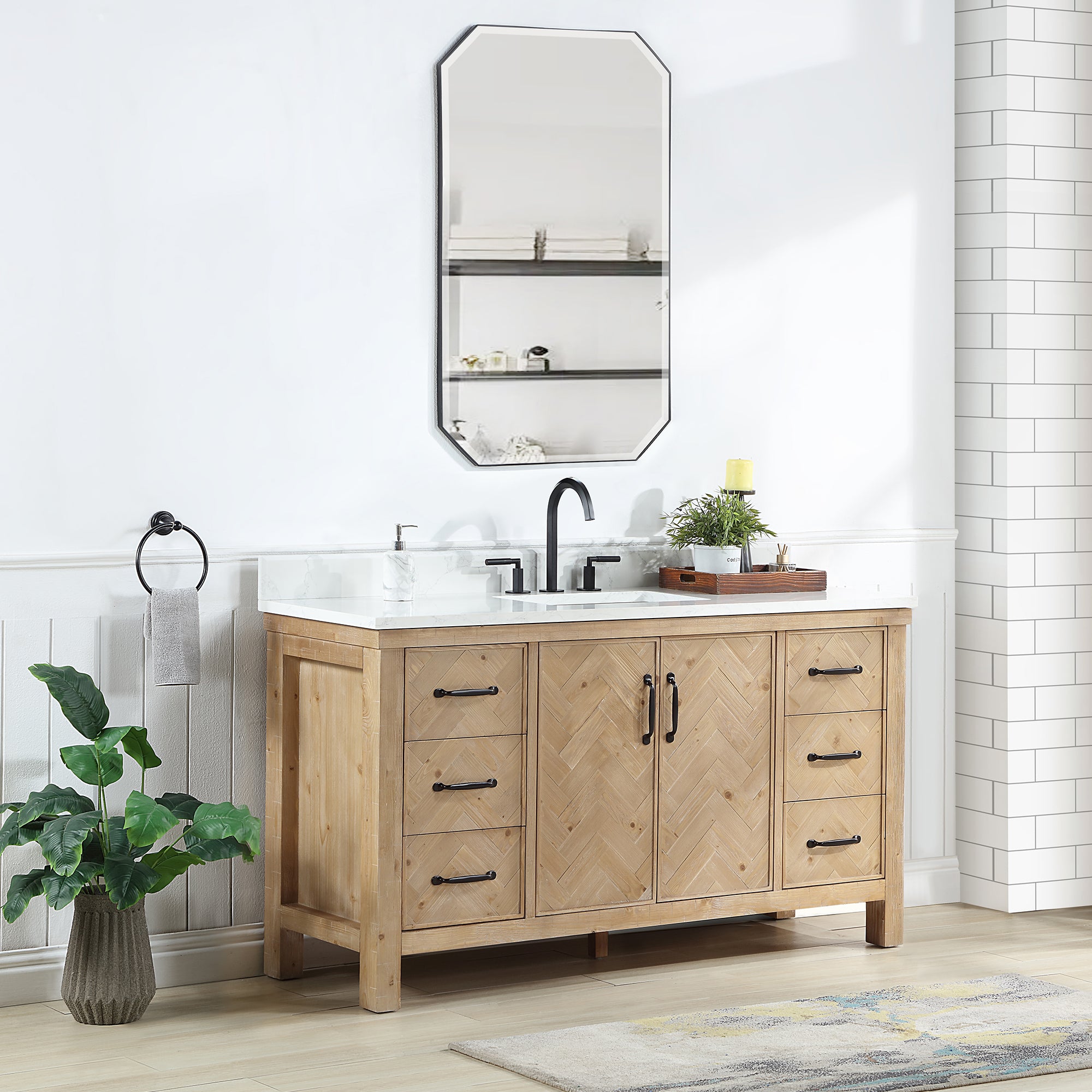 Stone Rustic Bathroom Vanities