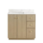 Oza 36" Free-standing Single Bath Vanity in Aged Natural Oak