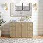 Oza 48" Free-standing Single Bath Vanity in Aged Natural Oak