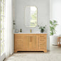 Tokyo 60" Single Bath Vanity in Oak Natural Brown