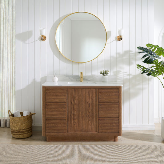 Cairo Bath Vanity with Quartz Stone Top