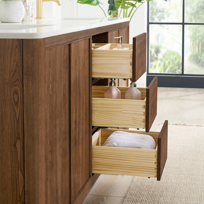 Cairo Bath Vanity with Quartz Stone Top