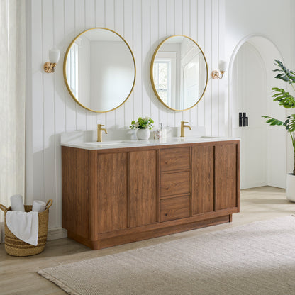 Cairo Bath Vanity with Quartz Stone Top