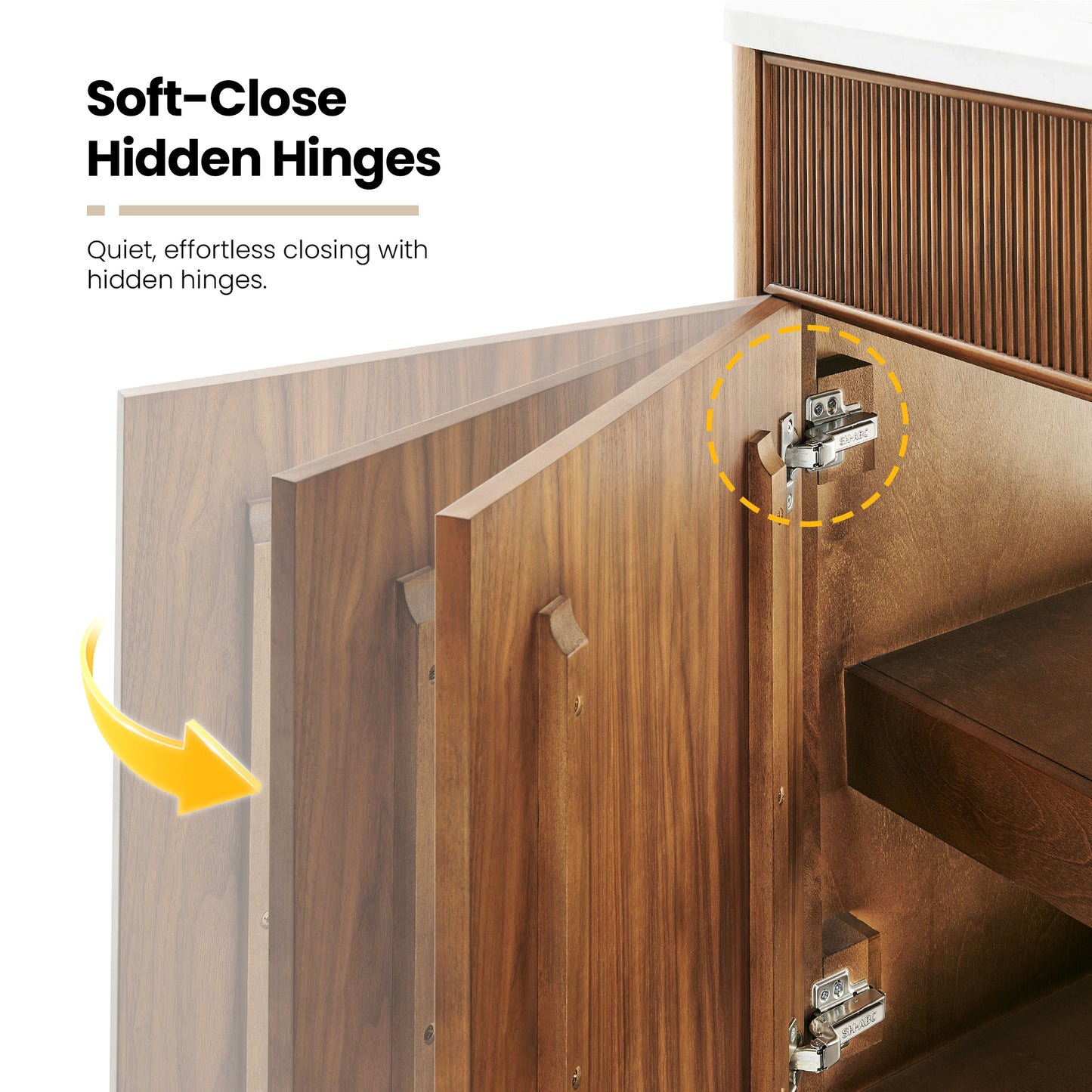 Zogno 30" Single Sink Bath Vanity in Natural Walnut