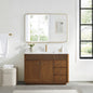 Zogno 48" Single Sink Bath Vanity in Natural Walnut