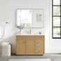 Zogno 48" Single Sink Bath Vanity in Washed Ash Grey