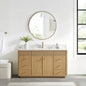 Zogno 60" Single Sink Bath Vanity in Washed Ash Grey
