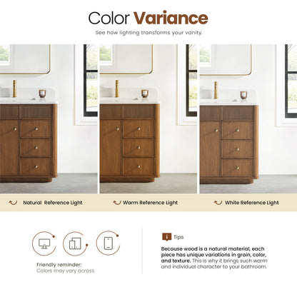Zogno 60M" Double Sink Bath Vanity in Natural Walnut